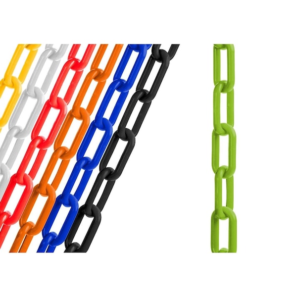 25 FT, 2-Inch Plastic Chain - Includes two S-Hooks
